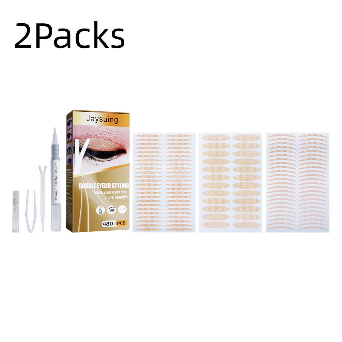 Long-lasting Natural Invisible Invisible Double Eyelid Sticker
